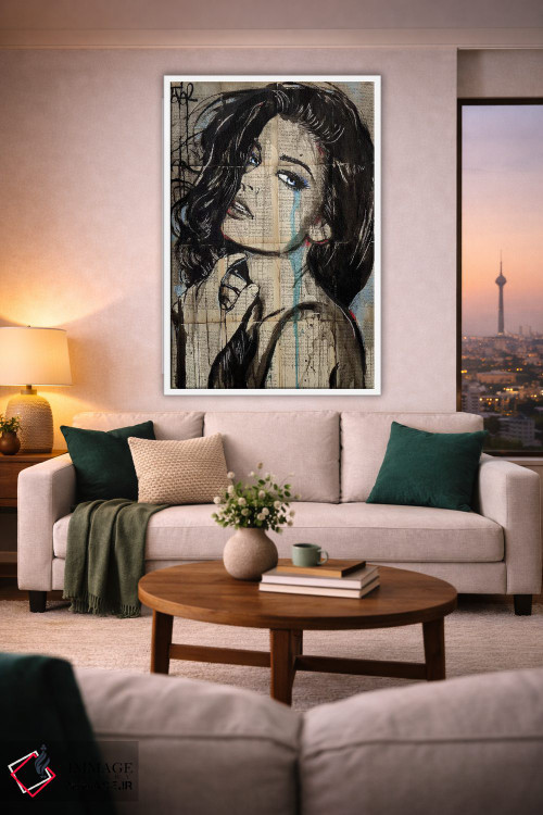 تابلو دکوراتیو صفحه جدید اثر لوی جوور - D1W