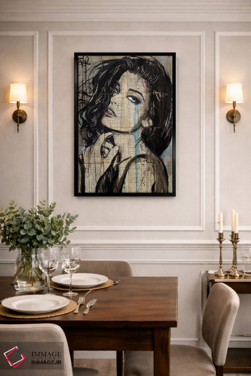 تابلو دکوراتیو صفحه جدید اثر لوی جوور - D2B