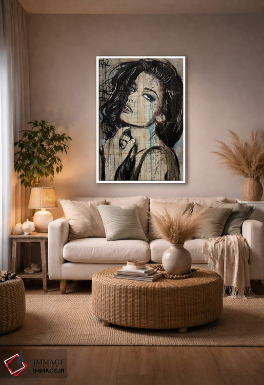 تابلو دکوراتیو صفحه جدید اثر لوی جوور - D3W