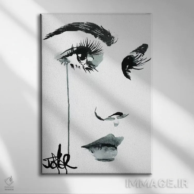 تابلو دکوراتیو از جنبه اصولی اثر لوی جوور - نمای روبهرو روی دیوار