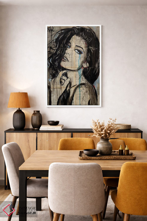 تابلو دکوراتیو صفحه جدید اثر لوی جوور - D5W