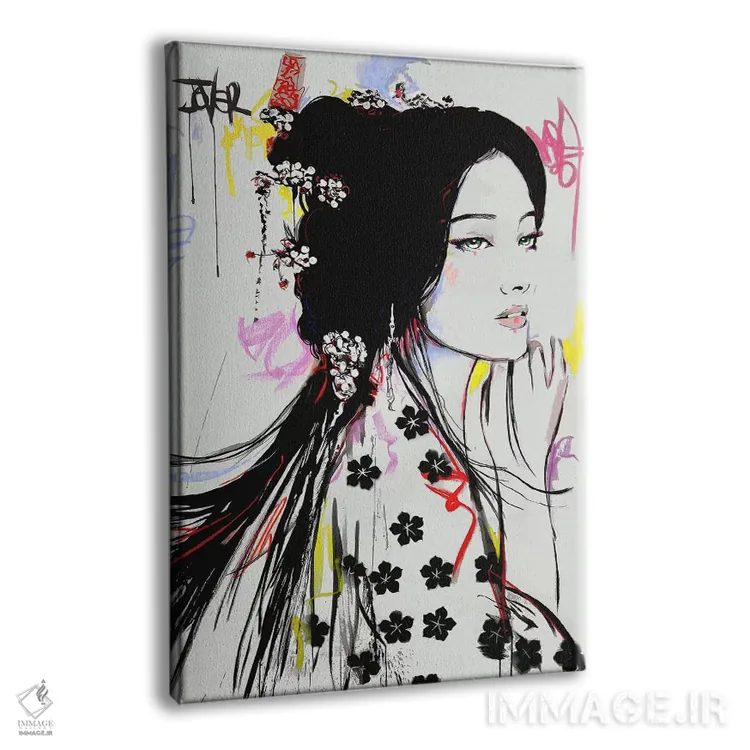 تابلو دکوراتیو جینگ اثر لوی جوور - نمای پرسپکتیو محصول