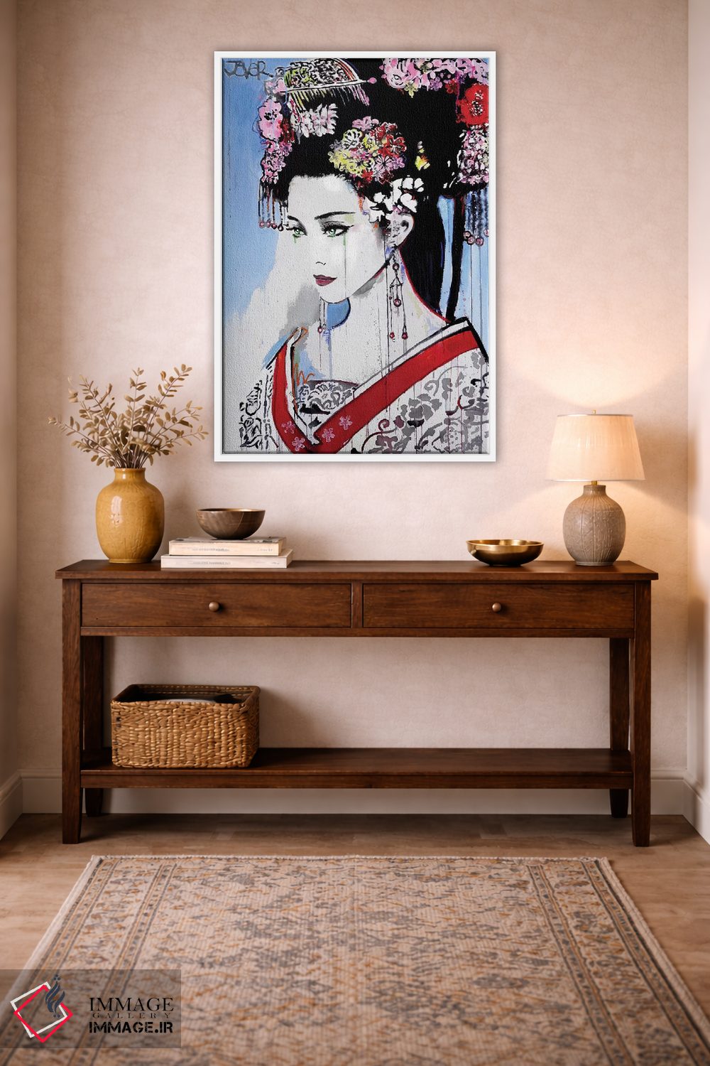 تابلو دکوراتیو اوساکا اثر لوی جوور - D1W