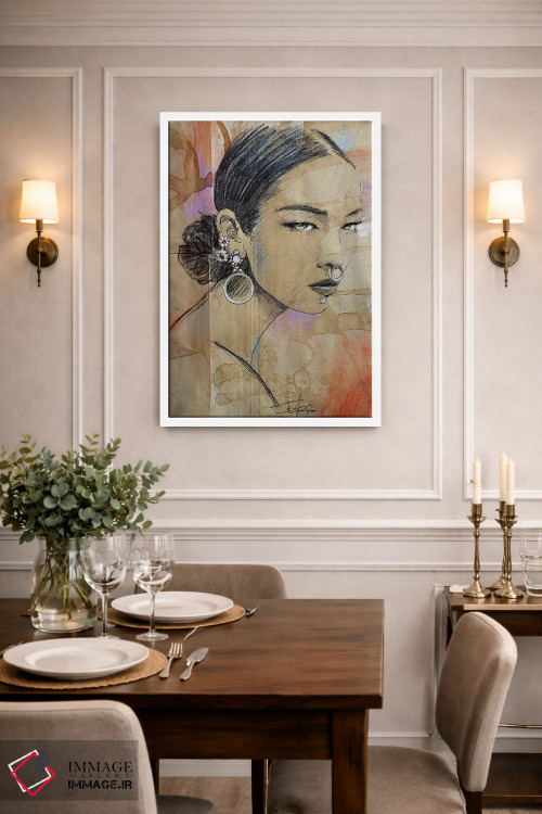 تابلو دکوراتیو سرود اثر لوی جوور - D1W