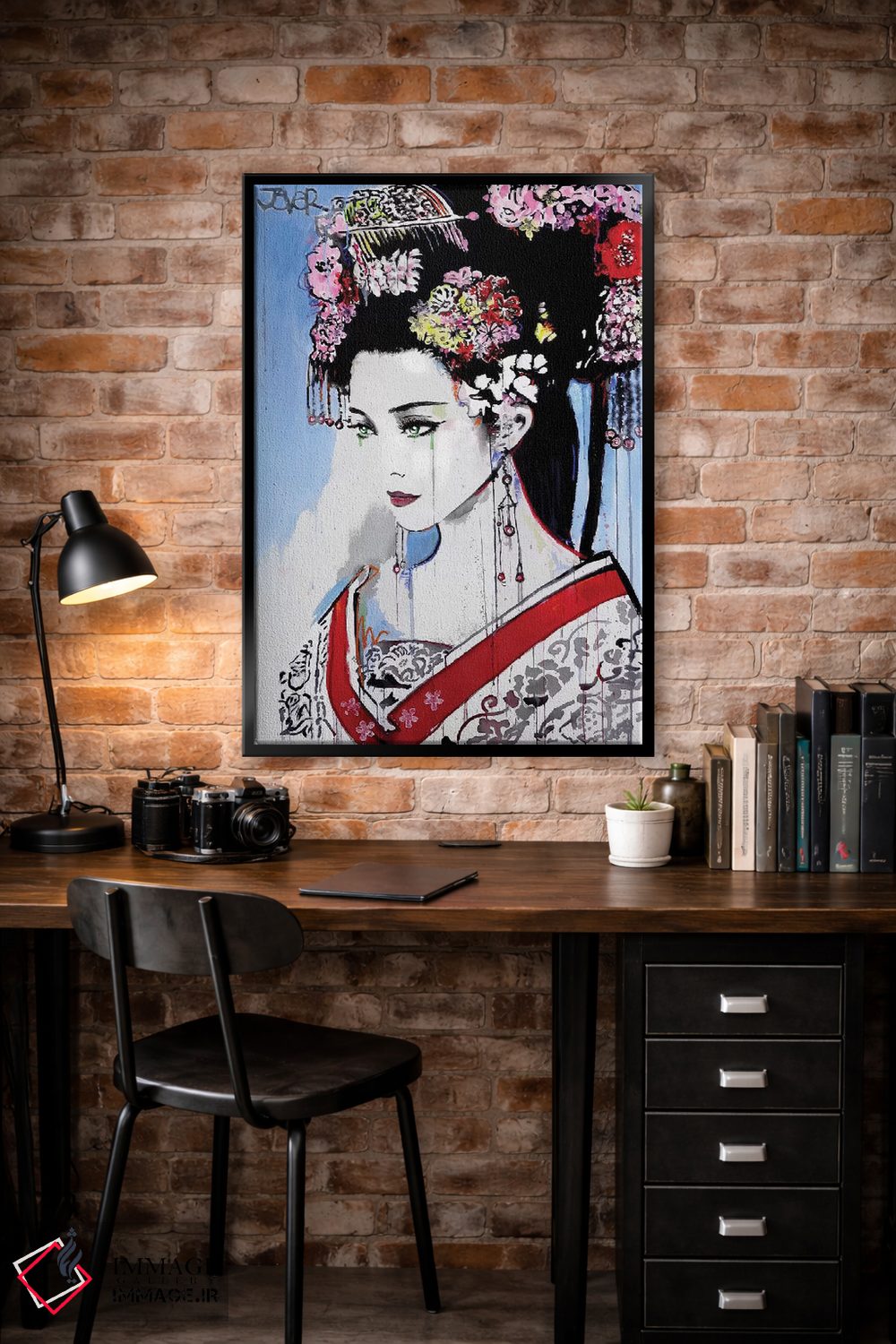 تابلو دکوراتیو اوساکا اثر لوی جوور - D3B