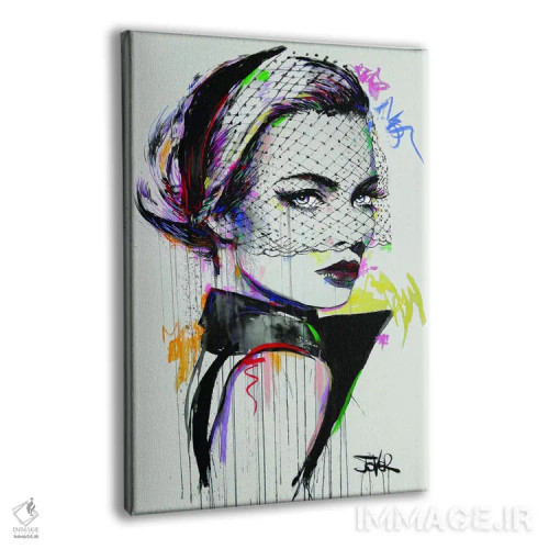 تابلو دکوراتیو v اثر لوی جوور - نمای پرسپکتیو محصول