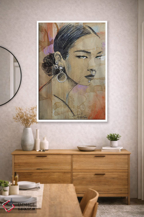 تابلو دکوراتیو سرود اثر لوی جوور - D3W