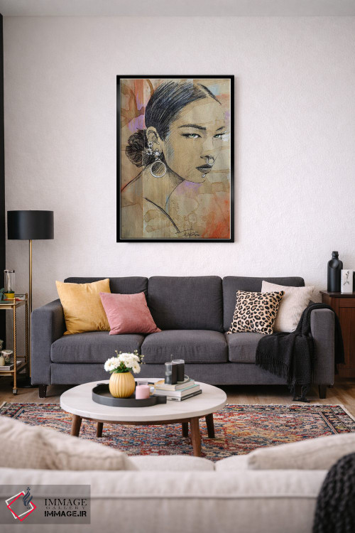 تابلو دکوراتیو سرود اثر لوی جوور - D5B