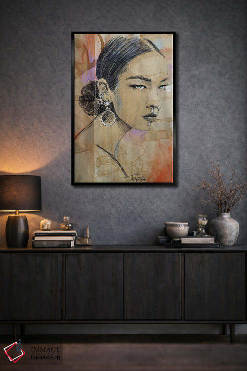 تابلو دکوراتیو سرود اثر لوی جوور - D4B