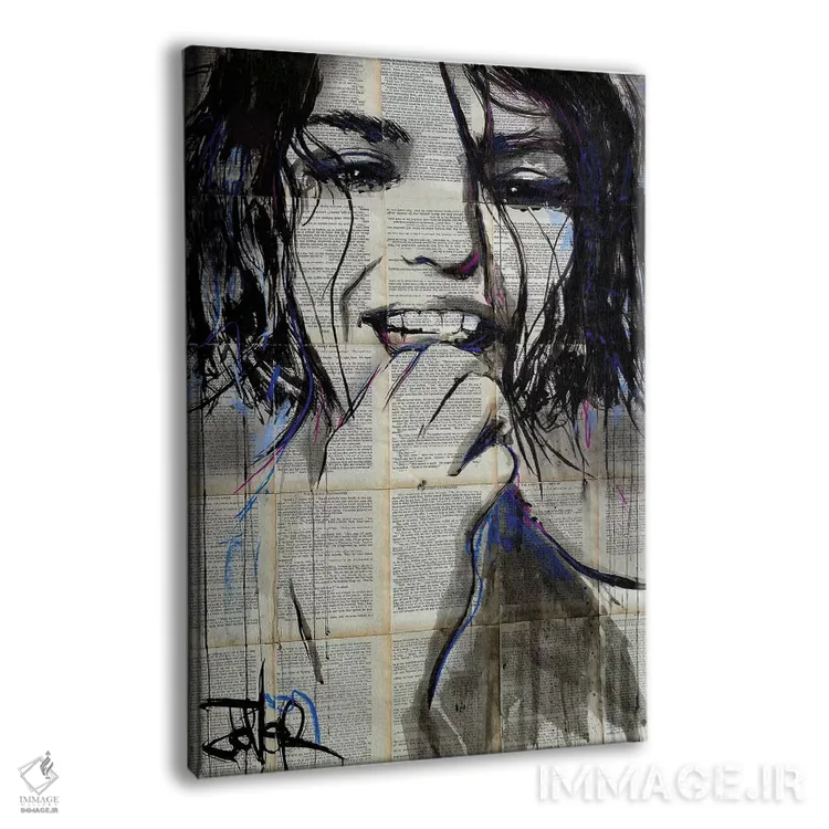 تابلو دکوراتیو گل ها اثر لوی جوور - نمای پرسپکتیو محصول