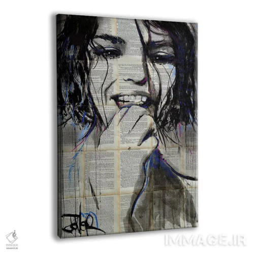 تابلو دکوراتیو گل ها اثر لوی جوور - نمای پرسپکتیو محصول