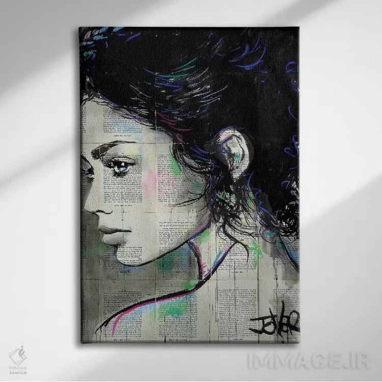 تابلو دکوراتیو کای اثر لوی جوور - نمای روبهرو روی دیوار