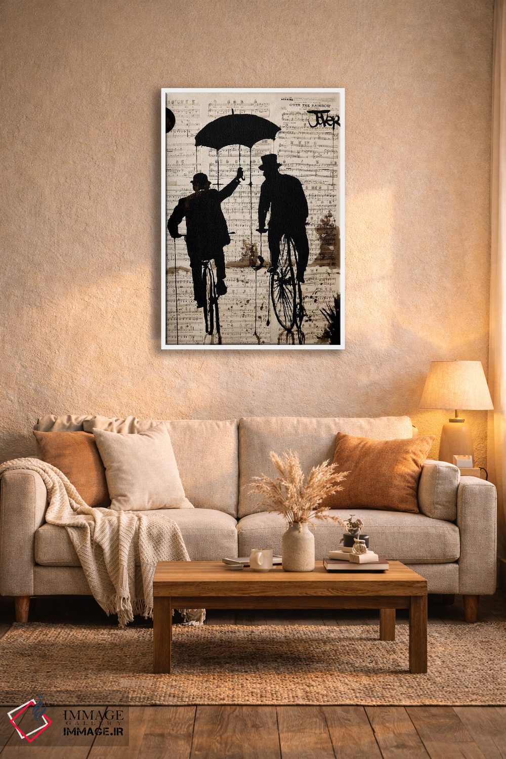 تابلو دکوراتیو چتر اثر لوی جوور - D2W