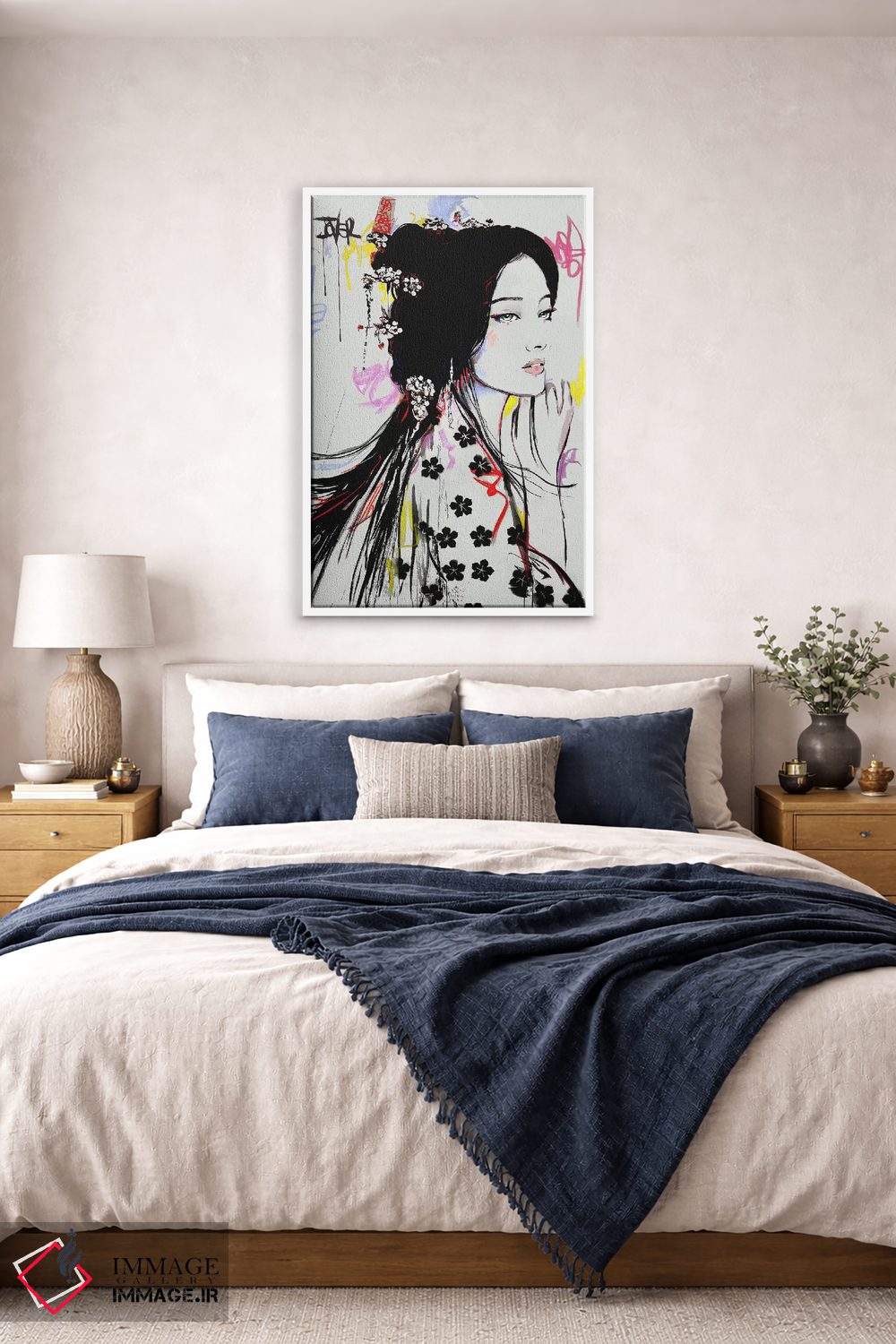 تابلو دکوراتیو جینگ اثر لوی جوور - D5W