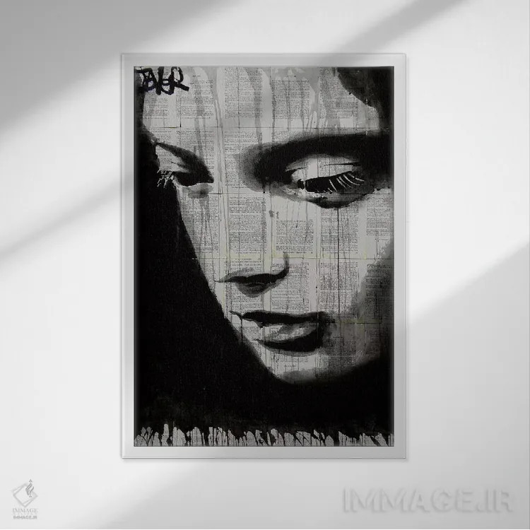 تابلو دکوراتیو سفر اثر لوی جوور - نمای قابدار سفید