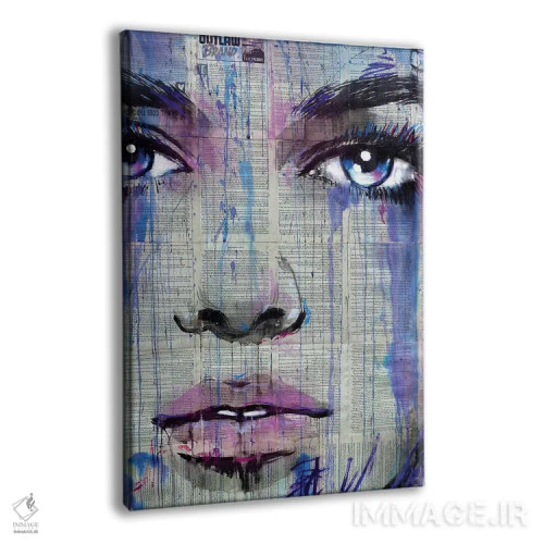 تابلو دکوراتیو قلب یاغی اثر لوی جوور - نمای پرسپکتیو محصول