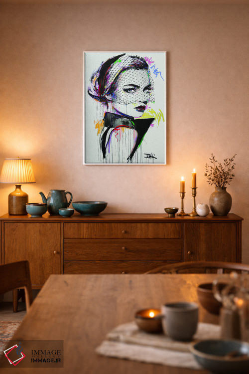 تابلو دکوراتیو v اثر لوی جوور - D6W