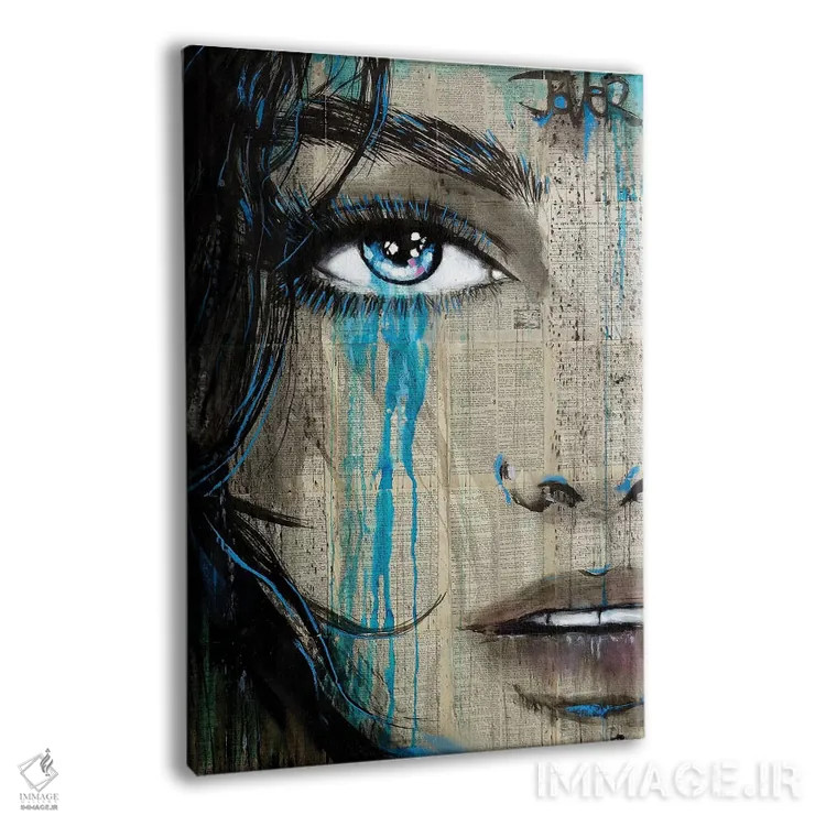 تابلو دکوراتیو لبه ظریف اثر لوی جوور - نمای پرسپکتیو محصول