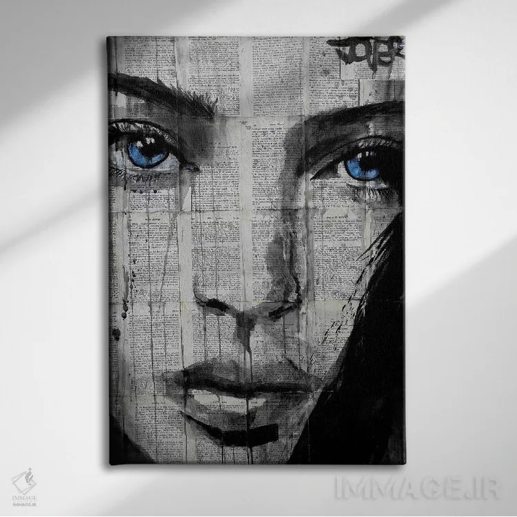 تابلو دکوراتیو راه زمستان اثر لوی جوور - نمای روبهرو روی دیوار