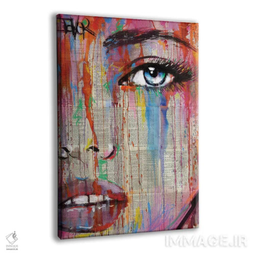 تابلو دکوراتیو عدد من را رنگ بده اثر لوی جوور - نمای پرسپکتیو محصول