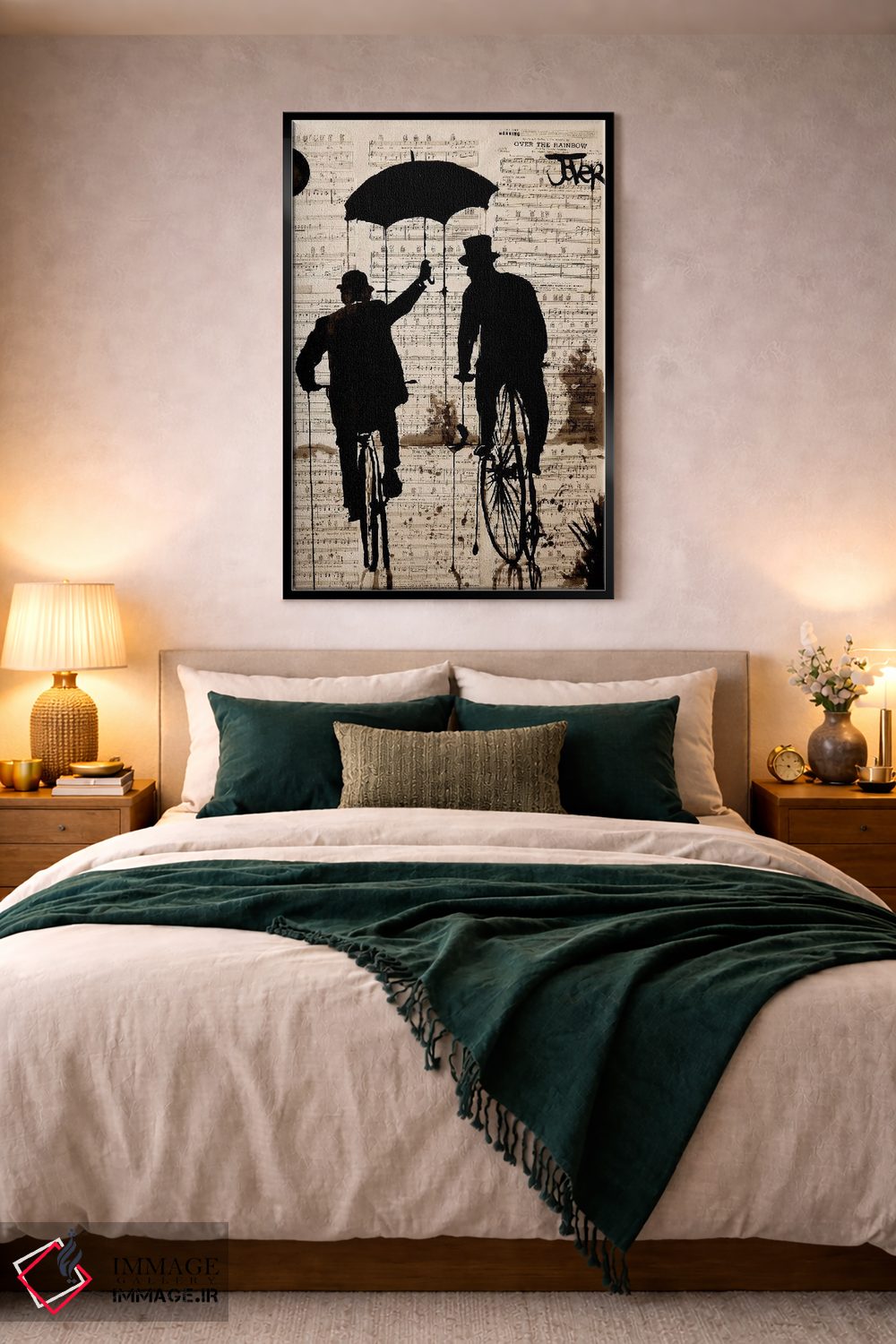 تابلو دکوراتیو چتر اثر لوی جوور - D4B