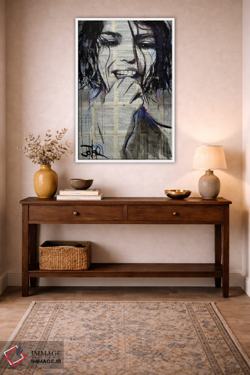 تابلو دکوراتیو گل ها اثر لوی جوور - D2W