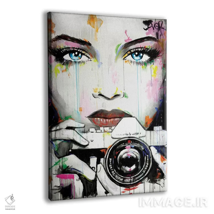 تابلو دکوراتیو گرفته شده اثر لوی جوور - نمای پرسپکتیو محصول