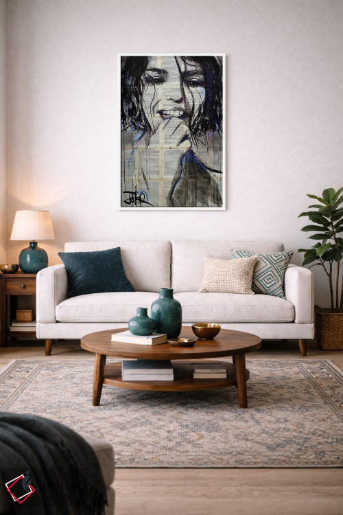 تابلو دکوراتیو گل ها اثر لوی جوور - D3W