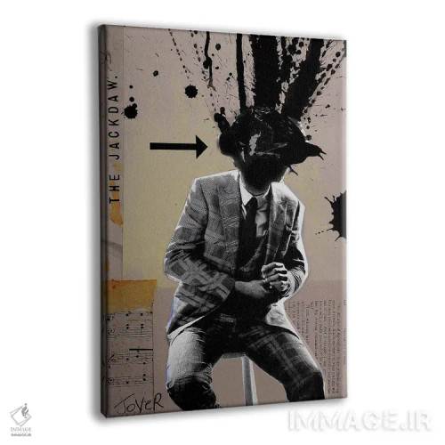 تابلو دکوراتیو ذهن من کجاست اثر لوی جوور - نمای پرسپکتیو محصول