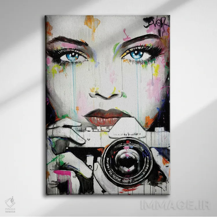 تابلو دکوراتیو گرفته شده اثر لوی جوور - نمای روبهرو روی دیوار