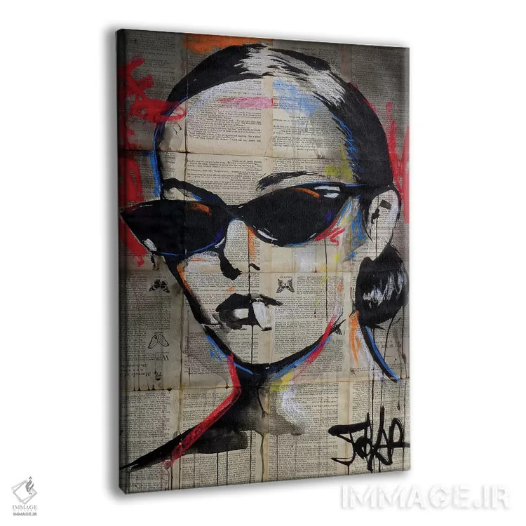 تابلو دکوراتیو جلوه بیت نیک اثر لوی جوور - نمای پرسپکتیو محصول