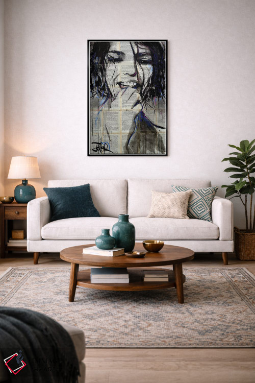 تابلو دکوراتیو گل ها اثر لوی جوور - D4B