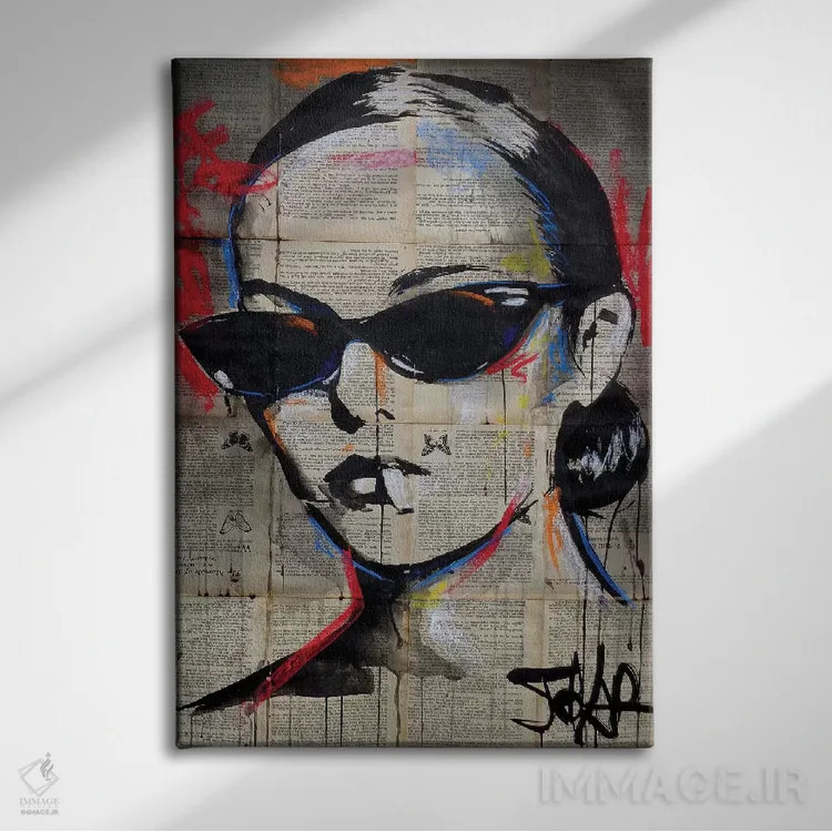 تابلو دکوراتیو جلوه بیت نیک اثر لوی جوور - نمای روبهرو روی دیوار