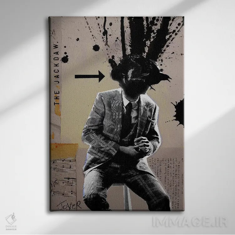 تابلو دکوراتیو ذهن من کجاست اثر لوی جوور - نمای روبهرو روی دیوار