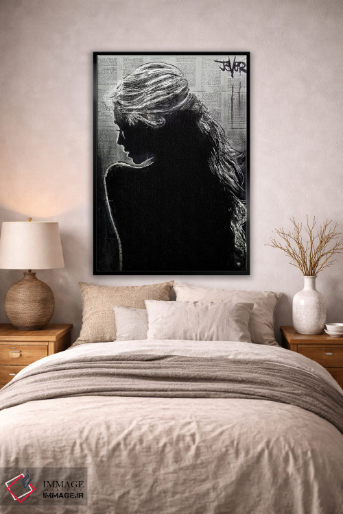 تابلو دکوراتیو هماهنگ خجالتی اثر لوی جوور - D1B