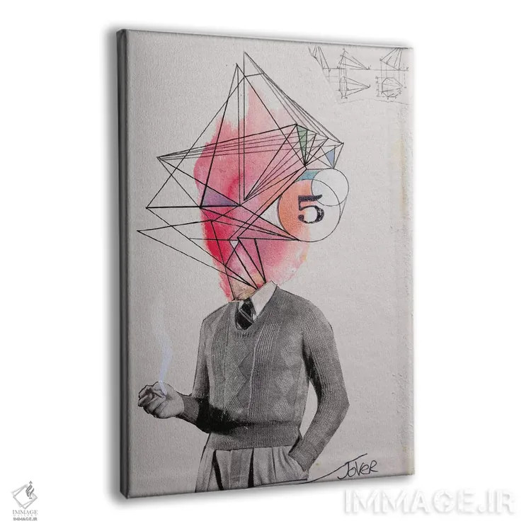 تابلو دکوراتیو معمار اثر لوی جوور - نمای پرسپکتیو محصول