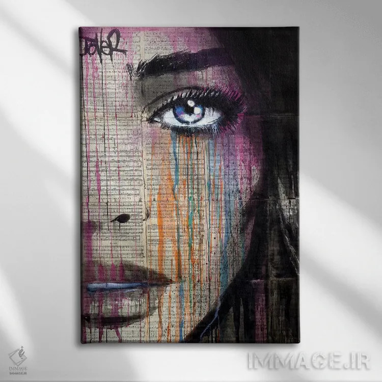 تابلو دکوراتیو آرتمیس اثر لوی جوور - نمای روبهرو روی دیوار