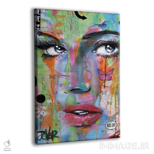 تابلو دکوراتیو زندگی واقعی اثر لوی جوور - نمای پرسپکتیو محصول