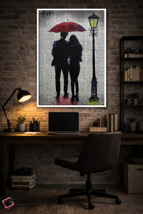 تابلو دکوراتیو باران باران بازگرد اثر لوی جوور - D2W