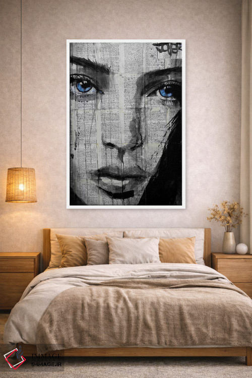 تابلو دکوراتیو راه زمستان اثر لوی جوور - D1W