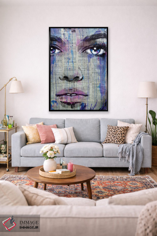 تابلو دکوراتیو قلب یاغی اثر لوی جوور - D1B