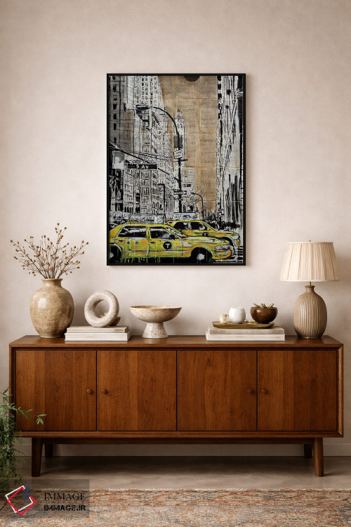 تابلو دکوراتیو خیابان پنجم اثر لوی جوور - D1B