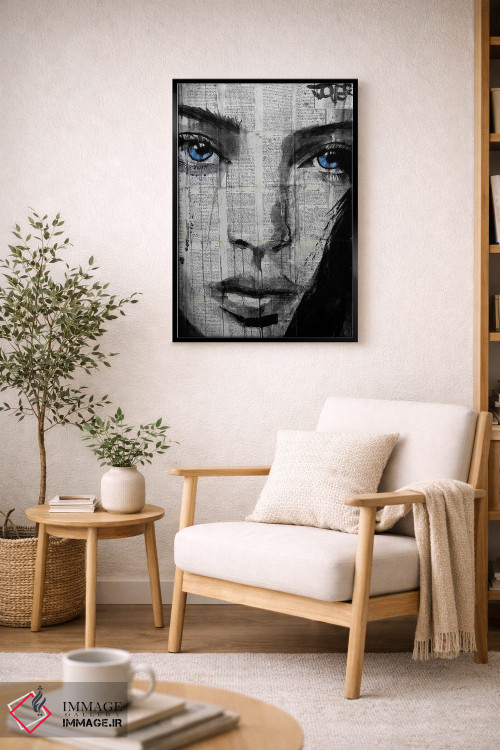 تابلو دکوراتیو راه زمستان اثر لوی جوور - D2B