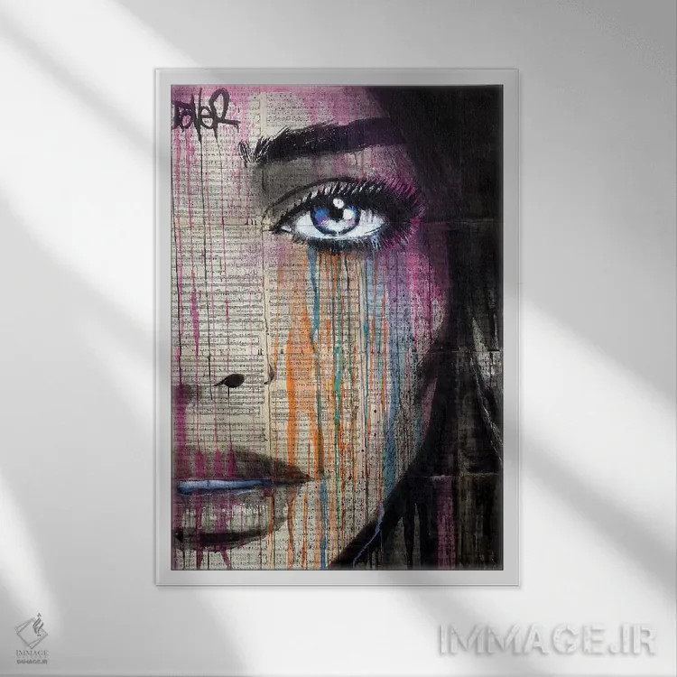 تابلو دکوراتیو آرتمیس اثر لوی جوور - نمای قابدار سفید