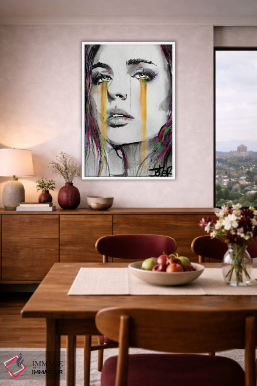 تابلو دکوراتیو جریان ها/جویبارها اثر لوی جوور - D3W