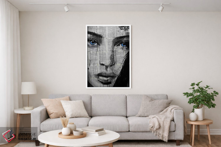 تابلو دکوراتیو راه زمستان اثر لوی جوور - D3W