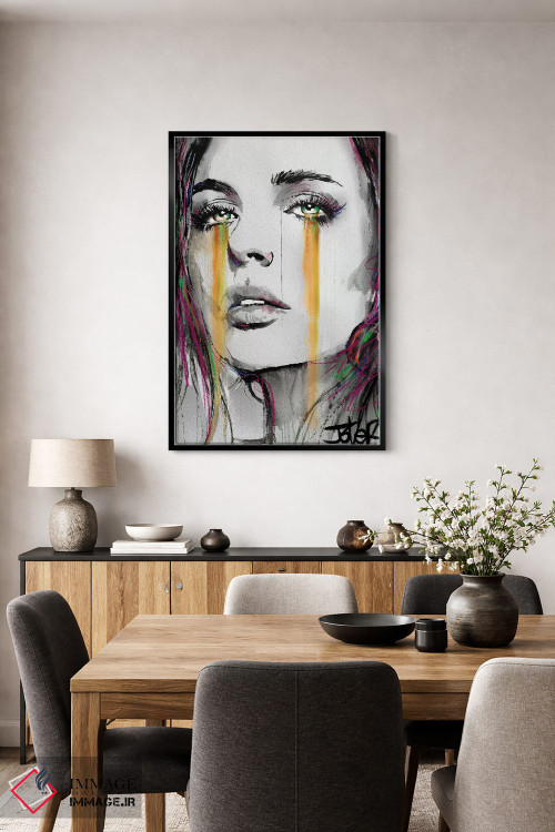 تابلو دکوراتیو جریان ها/جویبارها اثر لوی جوور - D4B