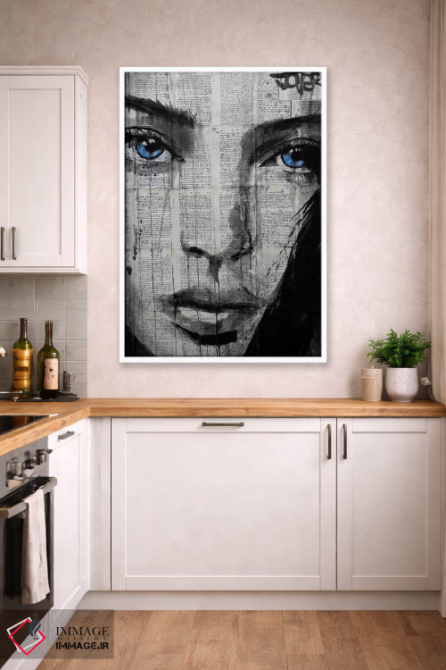 تابلو دکوراتیو راه زمستان اثر لوی جوور - D4W