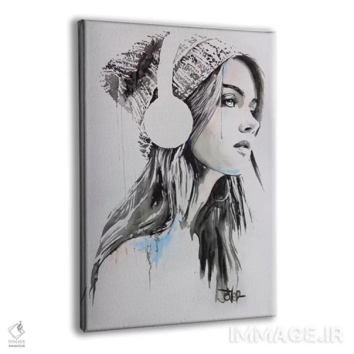 تابلو دکوراتیو موسیقی اکنون اثر لوی جوور - نمای پرسپکتیو محصول