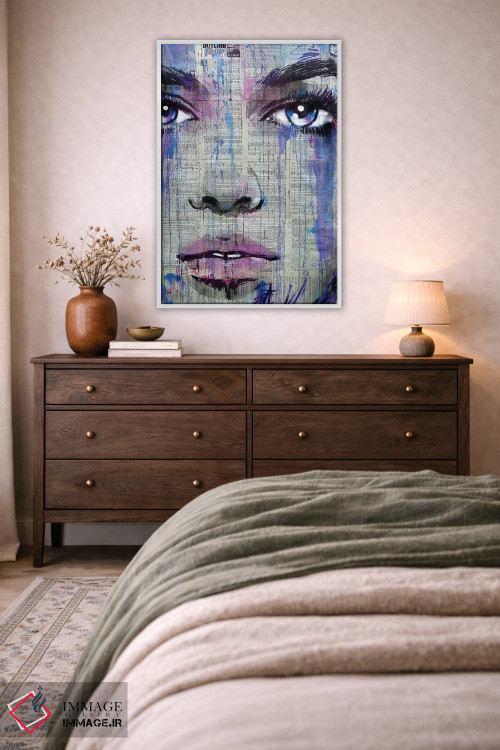 تابلو دکوراتیو قلب یاغی اثر لوی جوور - D3W